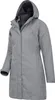 A grey 3-in-1 jacket for women. Produktbild-Vorschau