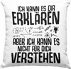 Trendation - Lehrer Deko-Kissen mit Füllung 40x40 Geschenk Produktbild-Vorschau 1