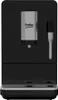 A front view of a black and silver electric coffee machine. Náhled obrázku produktu