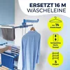 EASYmaxx Séchoir à linge 3 étages avec roulettes - Voir les images du produit 2