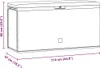 vidaXL Zahradní box antracit 114x47x60 cm Náhled obrázku produktu 7