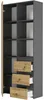 Regál kancelářský 80 cm 1 dveře 3 zásuvky FRAMIRE B-80-S3 Náhled obrázku produktu 6