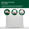 HANSKRUCHEN Daunenkissen 80x80 cm Allergiker freundlich 3 Produktbild-Vorschau 4