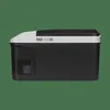 A black and white portable cooler box is shown from the side against a green background. Produktbild-Vorschau
