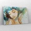 Bild auf Leinwand - Leinwandbild - Frau modern - 120x80cm - Produktbild-Vorschau 4