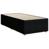 Boxspringbett mit Matratze Schwarz 90x190 cm Stoff Produktbild-Vorschau 7