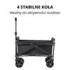 Składany Wózek Transportowy z 4 Kołami – Wózek na Camping, Podgląd zdjęcia produktu 5