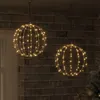 vidaXL Vánoční světelná ozdoba, 2 kusy, 192 LED, teplá bílá Náhled obrázku produktu 1