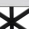 Heaven table à manger 160 cm, verre, céramique blanche. Voir les images du produit 13