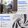 Ergonomischer Bürostuhl aus Stoff mit 125° Wippfunktion, Produktbild-Vorschau 4