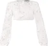 MarJo CHAMERAU Offwhite Dirndlbluse langärmelig mit Produktbild-Vorschau 1