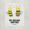 Mr. & Mrs. Panda Babydecke Biene Verliebt - Weiß - Produktbild-Vorschau 5