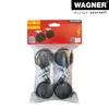 WAGNER Möbelrollen 4tlg. Set HART - Ø 50 mm, Produktbild-Vorschau 4