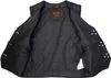 Herren Lederweste, Bikerweste, Kutte, Clubweste, Chopper, Produktbild-Vorschau 4