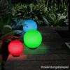RGB Kugelleuchten Kugellampen 3er Set Ø 30cm Außenleuchte Produktbild-Vorschau 5