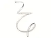 A silver LED strip is coiled and displayed against a white background. Anteprima dell’immagine prodotto