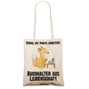 Mr. & Mrs. Panda Tote Bag Buchhalter Leidenschaft - Produktbild-Vorschau 3