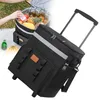 Trolley Kühlbox mit Rollen mit Picknicktasche & Kühltasche Produktbild-Vorschau 15