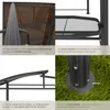 Pavilon na grilování Asado 2,4x1,5x2,34 m - šedý Náhled obrázku produktu 24