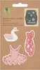 Lässig Textil-Sticker (3 Stk) - Stick on, Ballett Produktbild-Vorschau 5
