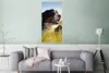 MuchoWow® Poster Berner Sennenhund im Gras liegend 60x120 Produktbild-Vorschau 5
