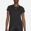 Nike W Nk One Df Ss Slim Top Black/White L Produktbild-Vorschau 14