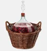 MIKONI Weinballon 10L mit WEIDENKORB +Gärröhrchen +3 Produktbild-Vorschau 1