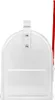 Burg Wächter cassetta delle lettere U.S. Mailbox bianco 891 Anteprima dell’immagine prodotto 3