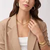 Fossil JF04538710 Creole náušnice dámské Harlow Linear Náhled obrázku produktu 3