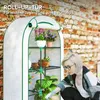 Serre Outsunny avec porte coulissante, étagères, serre en Voir les images du produit 6