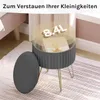 WOLTU Sitzhocker mit Stauraum, rund, Polsterhocker, Produktbild-Vorschau 5