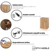 STIV Möbel | Závěsná koupelnová skříňka Dub Wotan 40x60x25 Náhled obrázku produktu 4