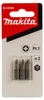 Makita® Accessoires Embouts PZ2 25 mm Pack de 3 - B-23494 Voir les images du produit 5