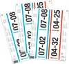 DURABLE Einsteckschilder 297x74 mm 40 St., 103102 weiß Produktbild-Vorschau 2