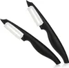 com-four® 2x Keramik Sparschäler für Obst und Gemüse - Produktbild-Vorschau 1