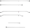 Staffa per telone in alluminio regolabile 108-146 cm per Anteprima dell’immagine prodotto 3