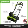 Greenworks GD40ST Einstufige Akku Schneefräse mit Produktbild-Vorschau 2
