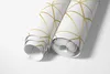 Vliestapete Geometrisch Linien Luxus Matt Wohnzimmer 4x2,5 Produktbild-Vorschau 5