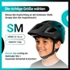 KED Embrace Jr Fahrradhelm – Jugendhelm Mit Integriertem Produktbild-Vorschau 4