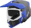 FC-Moto Merkur Pro Air Enduro-Helm, schwarz/blau, M Produktbild-Vorschau 1