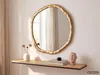 FineBuy Wandspiegel Asymmetrisch 60x60 cm Metall Produktbild-Vorschau 2
