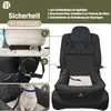 BLUZELLE Hunde Autositz & Hundebett 2-in-1 für Auto Produktbild-Vorschau 4