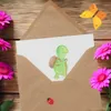 Mr. & Mrs. Panda Grußkarte Schildkröte Wanderer - Weiß - Produktbild-Vorschau 3