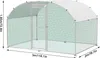 TRMLBE Poulailler 3x2 m Poules Enclos arc toit Acier Voir les images du produit 2