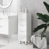 Koupelnová skříňka kleankin, toaletní skříňka se 4 Náhled obrázku produktu 2