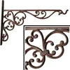 Wandhaken Gusseisen 35 cm antik braun stabil Gartenhaken Produktbild-Vorschau 1