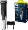 A Philips beard trimmer and its packaging are displayed against a white background. Podgląd zdjęcia produktu