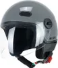 Kask Jet CGM 191A PIX MONO Szary Długi Daszek rozmiar XXL Podgląd zdjęcia produktu 4