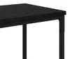 Konsola Czarny Dąb 160 x 30 x 75 cm Materiał drewnopochodny Podgląd zdjęcia produktu 8