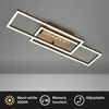 Lampada da soffitto a LED con punti LED, marrone-oro, Anteprima dell’immagine prodotto 2